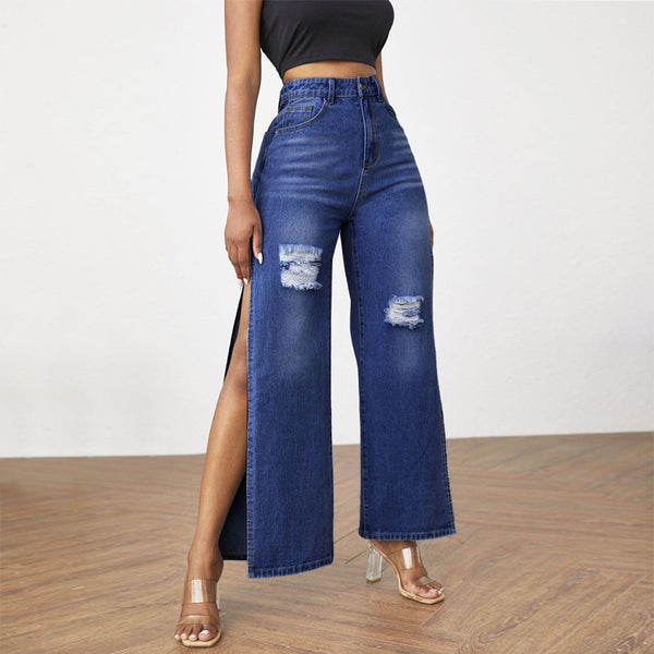 Jeans Rotos Mujer Estilo Europeo y Americano