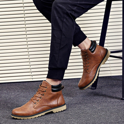 Botas Martin de Cuero para Hombre - Estilo Casual y Outdoor - Image 15