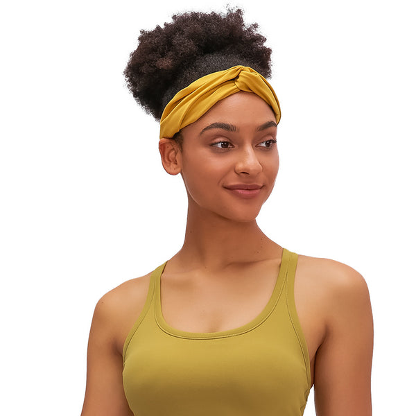Banda para el cabello yoga y ejercicio