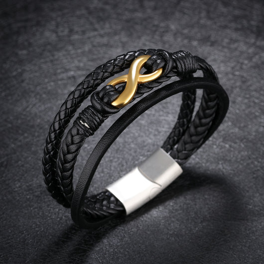 Pulsera de Cuero Genuino Estilo Vintage - Image 9