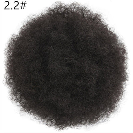 Peluca Rizada Africana Voluminosa - Pack de Cabello Esponjoso - Image 9