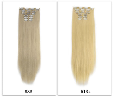 Set de 6 Extensiones de Cabello Liso Largo - Image 31