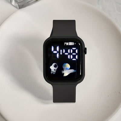 Reloj Electrónico Minimalista Resistente al Agua Estilo Astronauta para Estudiantes - Image 14