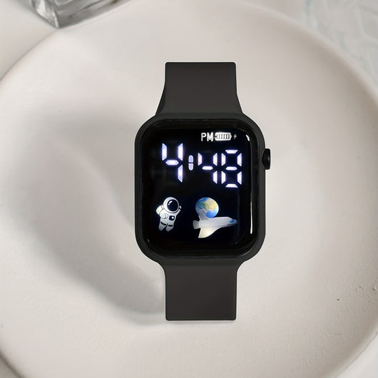 Reloj Electrónico Minimalista Resistente al Agua Estilo Astronauta para Estudiantes - Image 14
