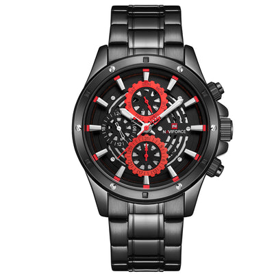 Reloj de Cuarzo Multifunción con Tres Esferas - Image 5