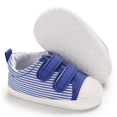 Zapatos Casuales Antideslizantes con Rayas y Velcro - Image 6