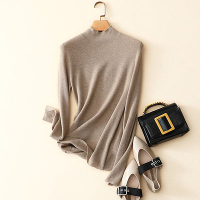 Suéter Cuello Alto Clásico para Mujer - Ajuste Ejecutivo - Image 15