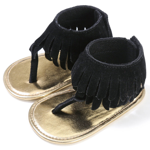 Sandalias Infantiles de Verano con Flecos Retro - Niñas - Image 2