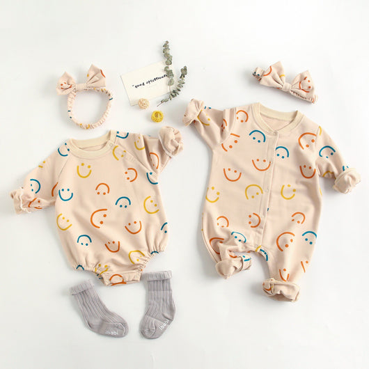 Mono Bebé Niña Estampado Dibujos Animados Primavera con Bolsa - Image 18