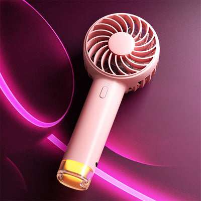 Ventilador Portátil Abejita con Luz LED y Batería Recargable - Image 5