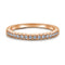 Plateado Half-length Ring Row Diamond V Index Finger Ring Rose Dorado Halflength drill 5Beauty code