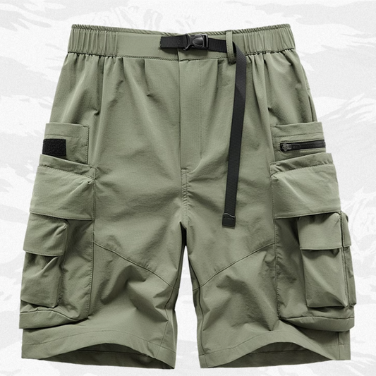 Pantalones Casuales Holgados con Múltiples Bolsillos para Hombre