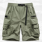 Calça Cargo Masculina Folgada com Vários Bolsos