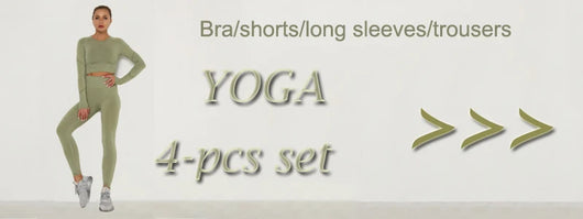 Traje de Yoga Largo Ajustado de Cintura Alta con Manga Larga - Image 10