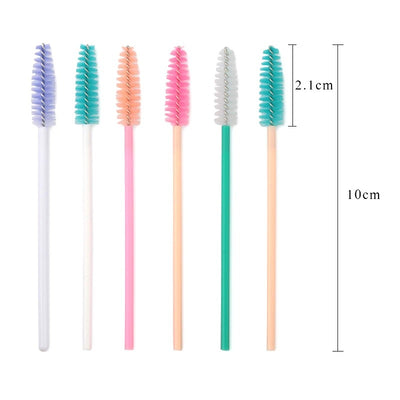 Cepillo Desechable para Pestañas con Varilla de Cristal - Image 11