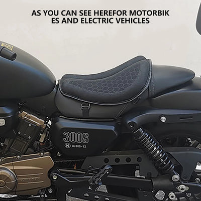 Asiento de Moto con Amortiguación Premium - Protección Solar y Transpirable - Image 34