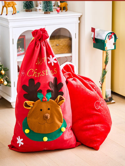 Bolsas de Regalo Navideñas Grandes del Papá Noel para Sorpresas de Nochebuena - Image 17