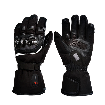 Guantes de Motociclista Térmicos de Cuero Premium con Calefacción Eléctrica - Image 9