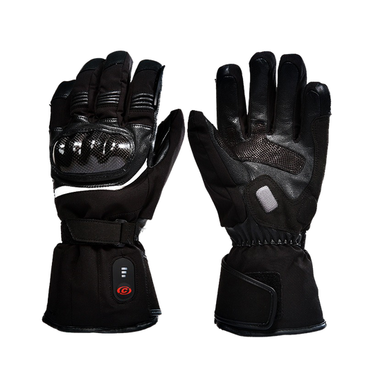 Guantes de Motociclista Térmicos de Cuero Premium con Calefacción Eléctrica - Image 9