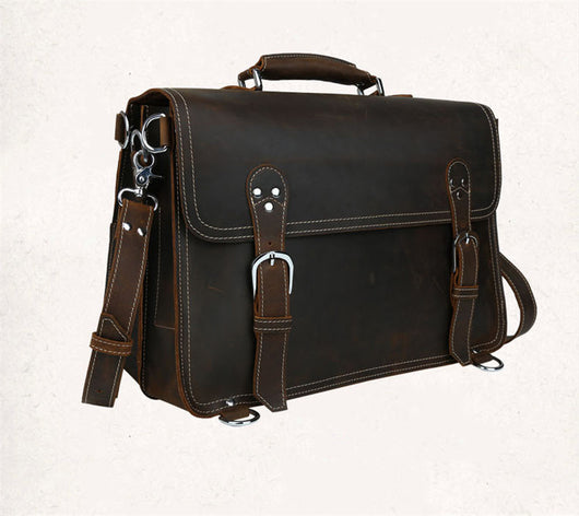 Cartera de Cuero Genuino Estilo Retro Europeo Hecha a Mano - Image 2