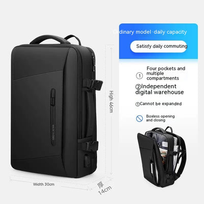 Mochila Ejecutiva Impermeable con Compartimiento para Laptop 17 Pulgadas - Image 8