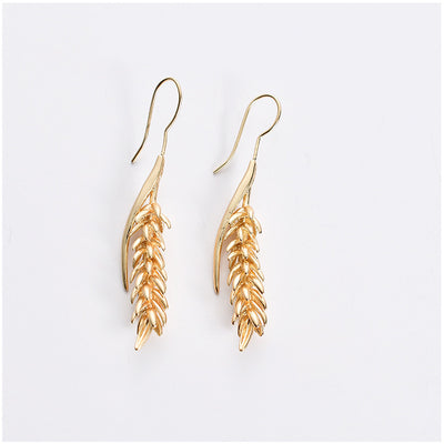 Aretes de Trigo Elegantes