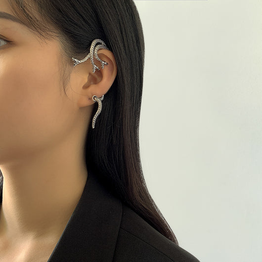 Aretes de Aleación 3D con Diseño Animal Punk Moderno - Image 5