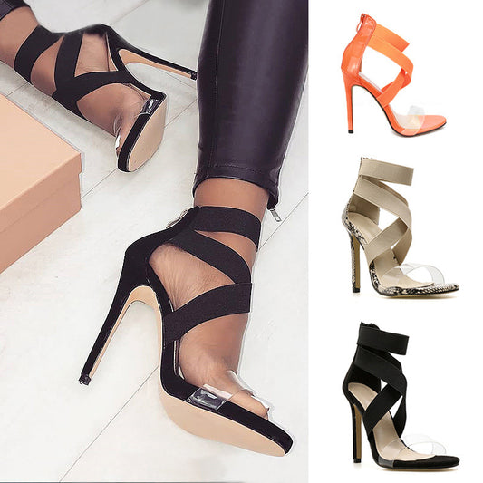 Sandalias de Tacón Alto Elegantes