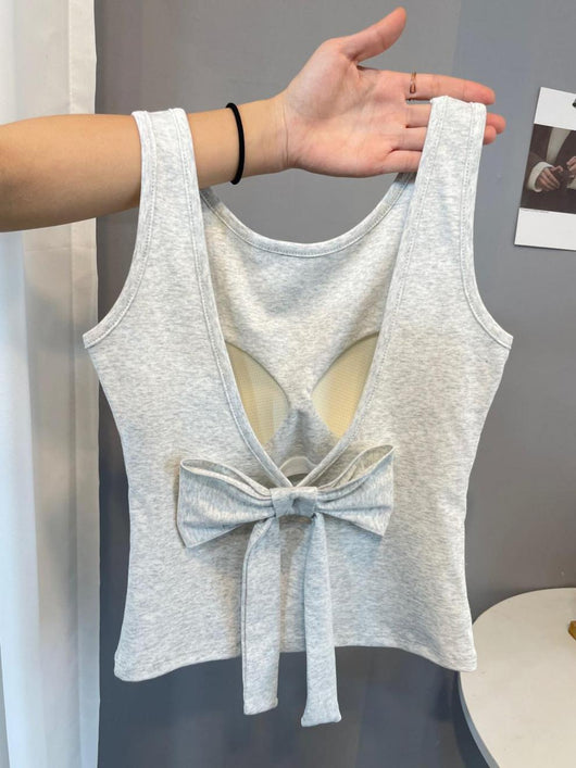 Chaleco Elegante con Moño para Mujer - Ajuste Ceñido y Sofisticado - Image 11
