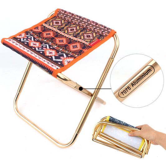 Taburete Plegable Portátil para Exterior