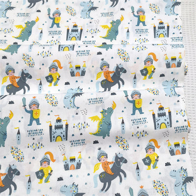 Tela de Algodón Puro para Ropa de Cama Infantil con Estampados Divertidos - Image 9