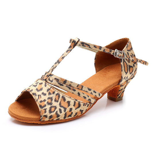 Zapatos de Danza Latina para Niñas Principiantes - Image 2