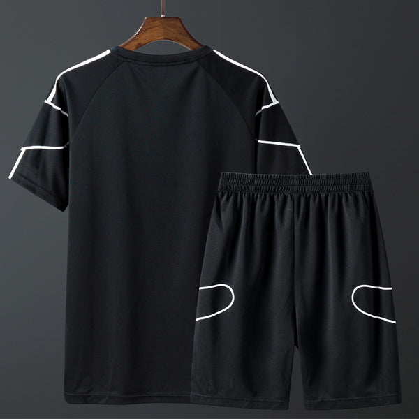 Conjunto Deportivo de Pantalones Cortos y Playera de Manga Corta - Image 6