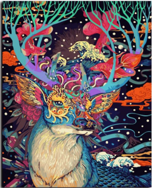 Pintura por Números - Diseño Abstracto