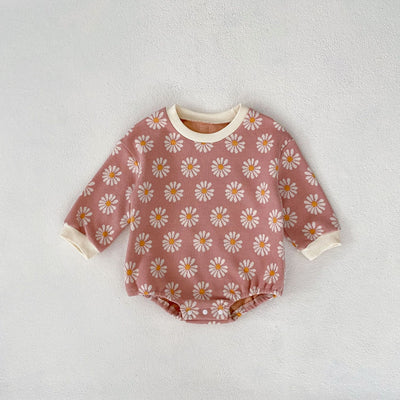Mono Largo Estampado Floral con Mangas Largas - Image 17