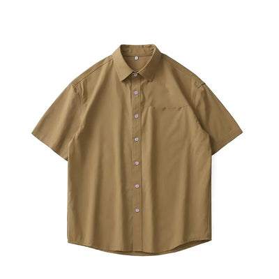 Camisa Americana de Hombre Manga Corta Peso Pesado - Image 6