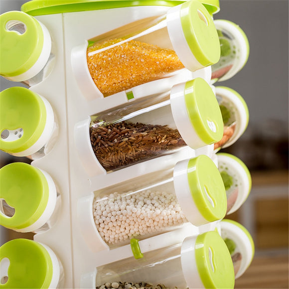 Rotating Spice Organizer for Kitchen
