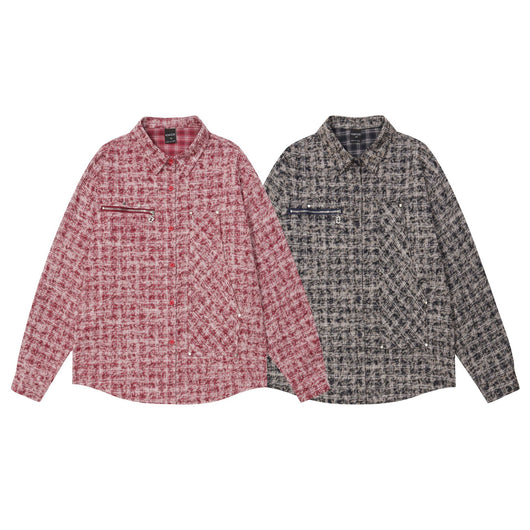 Camisa Abrigo Unisex Cuadros Maychao con Diseño Exclusivo - Image 17