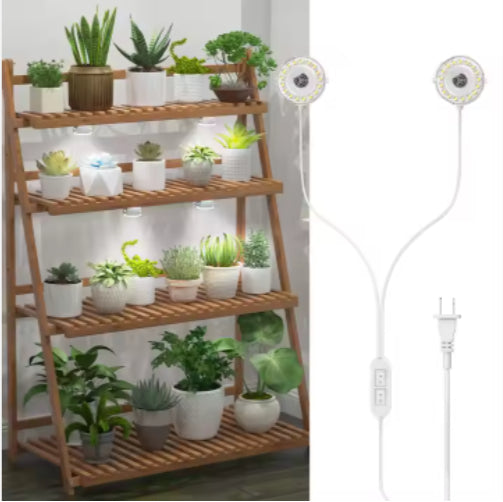 Lámpara de Crecimiento LED Dual Espectro Completo con Temporizador - Image 9