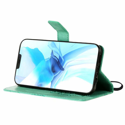 Funda de Cuero para Teléfono con Mariposa Prensada - Image 28