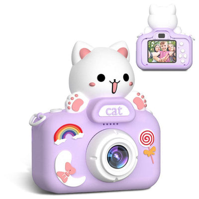 Cámara Digital Infantil Gatito Cabezón - Fotografía para Niños - Image 3