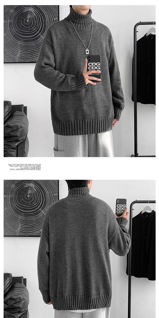 Suéter Holgado Estilo Japonés - Diseño Casual y Versátil - Image 11