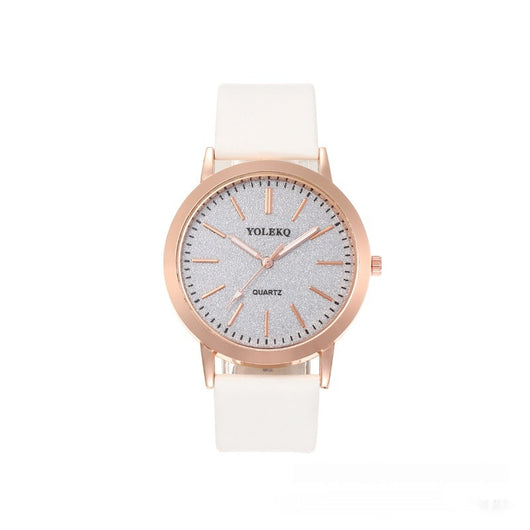 Reloj de Mujer Estilo Coreano con Correa de Aleación y PU - Image 9