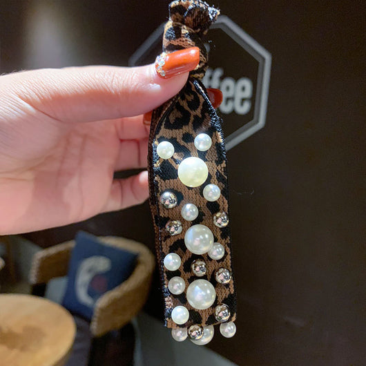 Cuerda para el Cabello Estampado Leopardo - Image 7