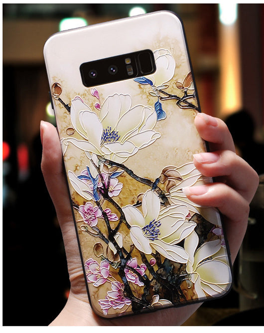 Funda Móvil Estilo Chino con Relieve Mate y Tacto Suave - Image 16
