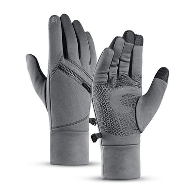 Guantes de Invierno para Ciclismo Táctil con Forro de Terciopelo y Cierre - Image 7