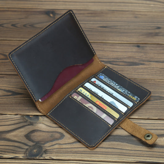 Billetera Multifuncional Pasaporte - Diseño Casual y Portátil