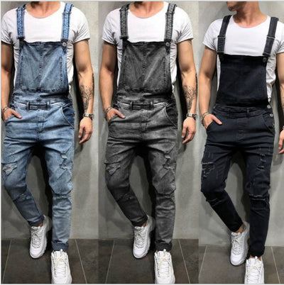 Jeans Rotos de Comercio Exterior para Hombre - Diseño Desgarrado Premium - Image 3