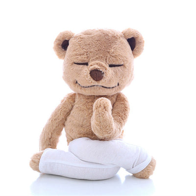 Peluche Yoga Bear 40cm - Osito Meditador Suave y Adorable para Niños - Image 4
