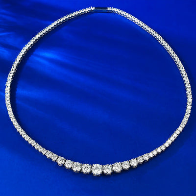 Collar de Plata S925 Gota de Agua con Diamante - Elegancia Moderna - Image 6